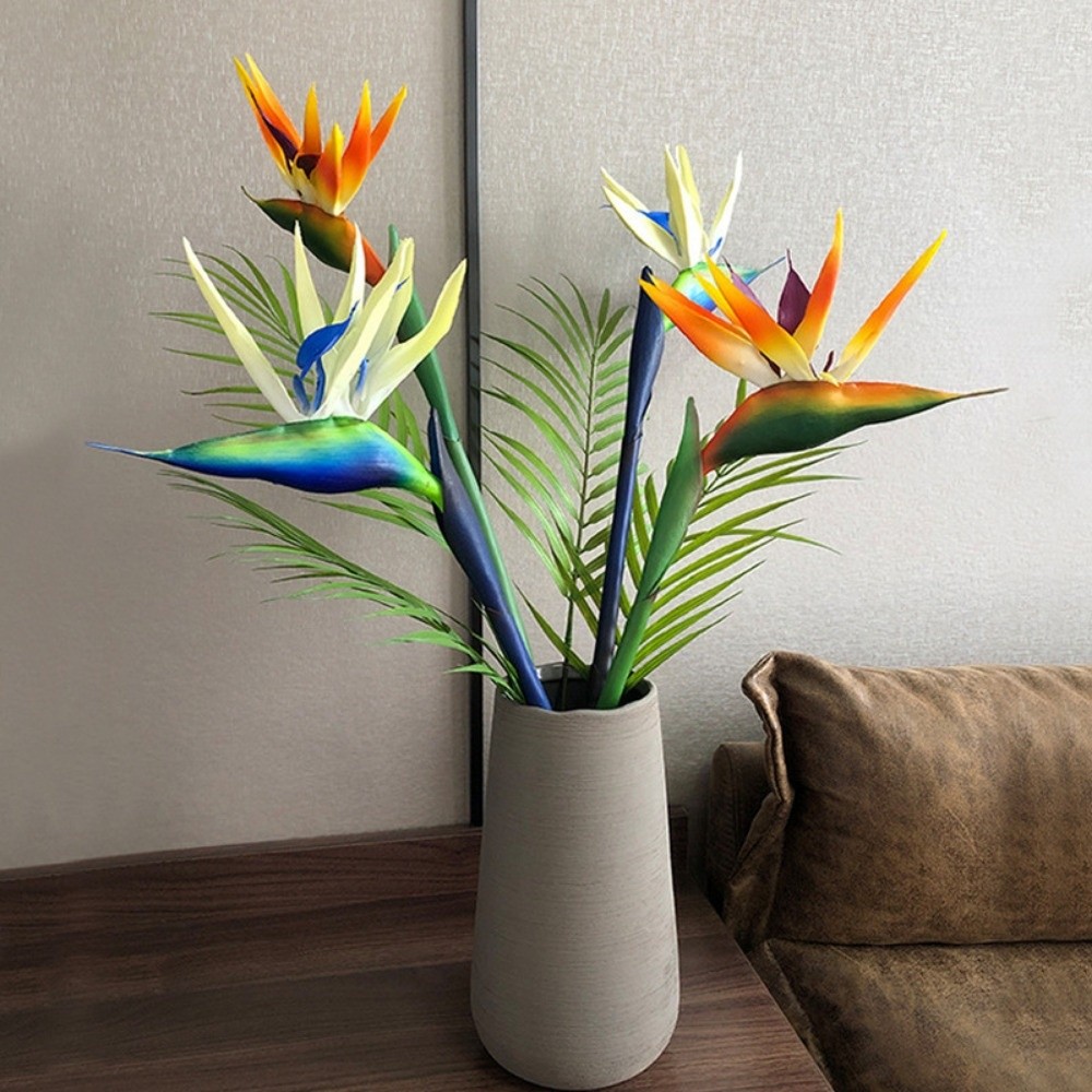 Bird Paradise Strelitzia - Plantes artificielles Strelitzia à longue tige,