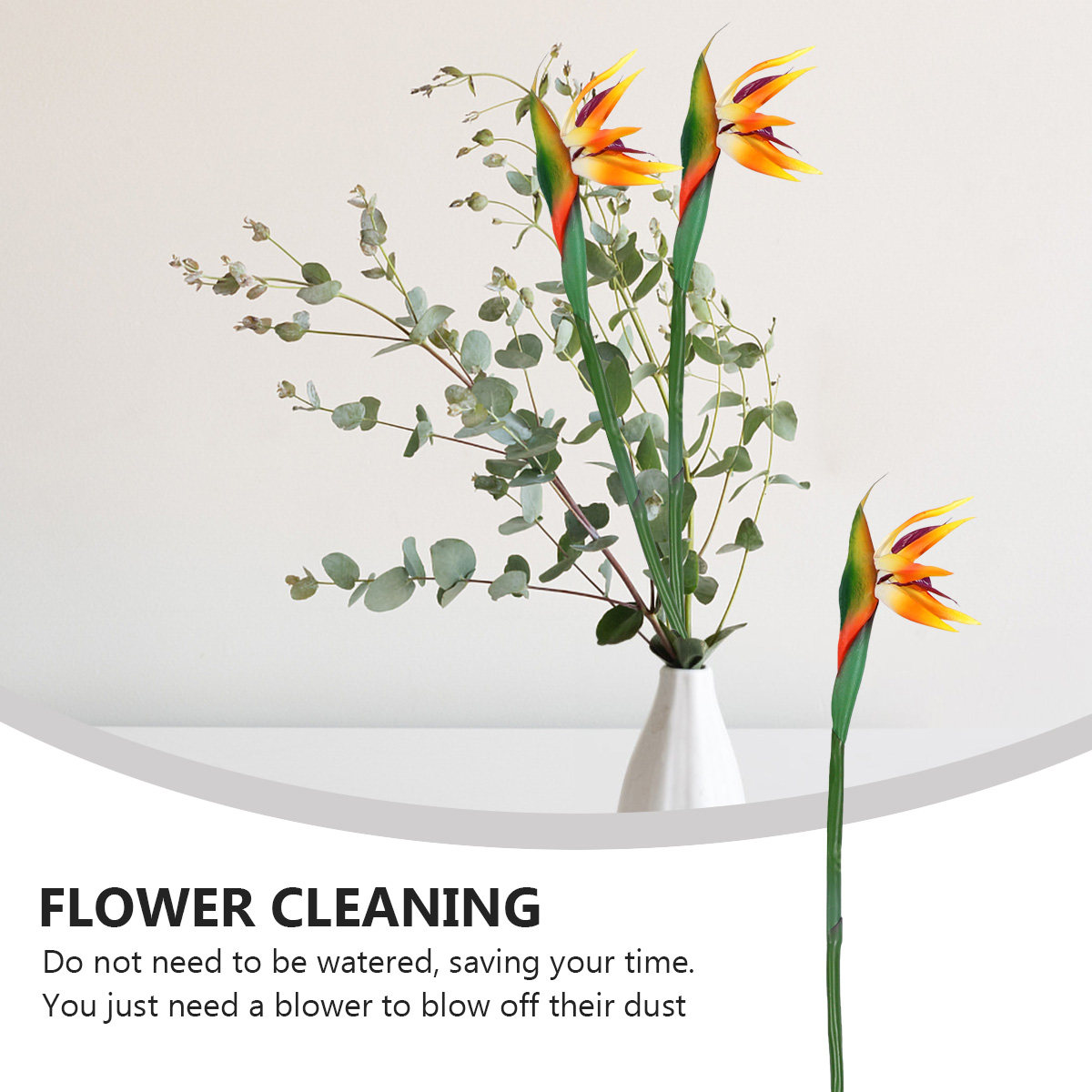 Fleur artificielle de Strelitz - Bird Paradise Strelitzia avis et prix