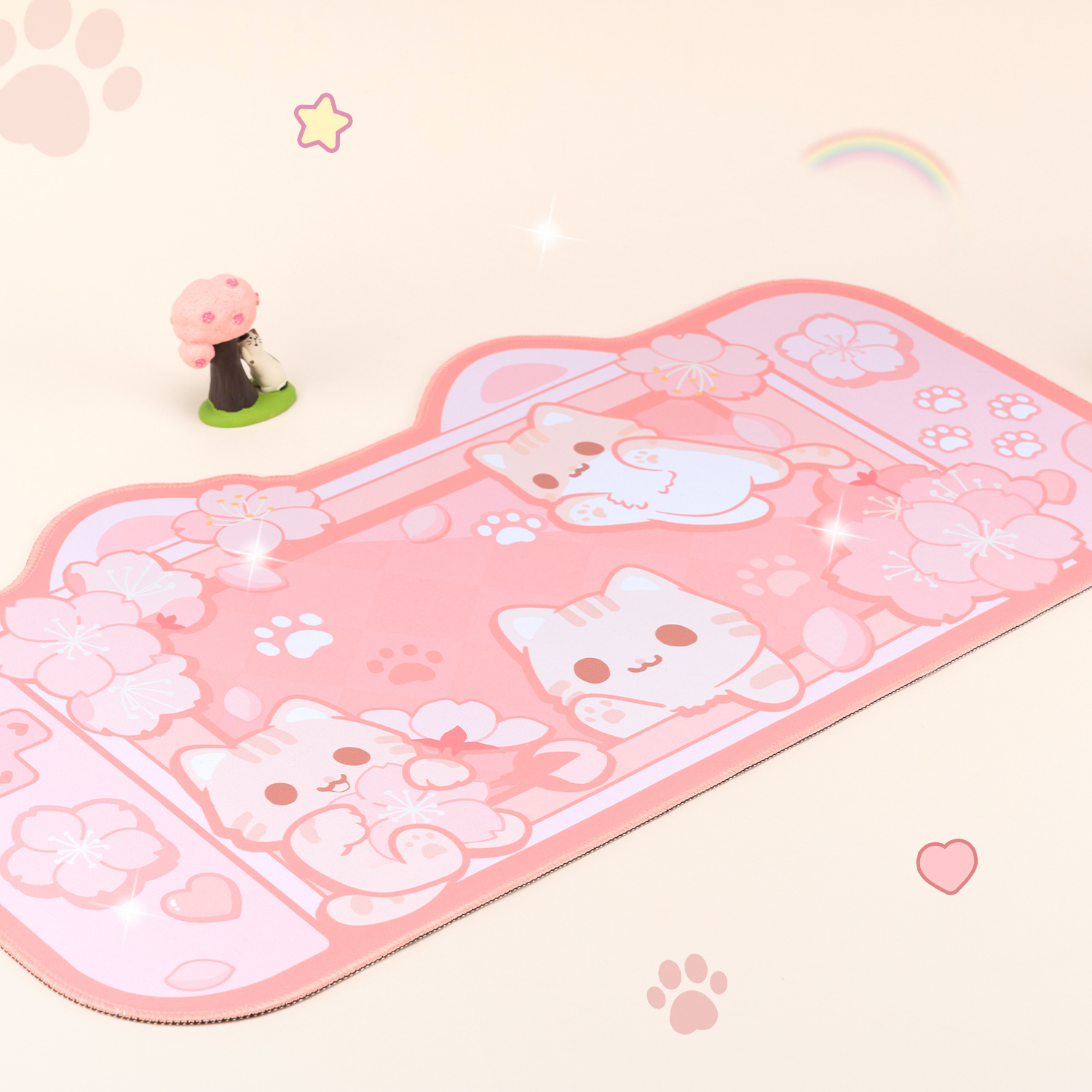 Kawaii animaux clavier de bure - Tradescantia Purple avis et prix